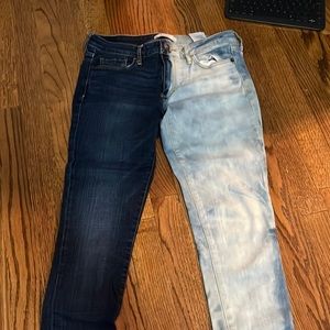 Two toned jeans